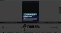 Desktop Screenshot of latiendademusica.com